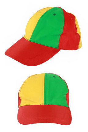 PartyXplosion Pet rood/geel/groen verstelbaar