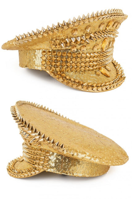 PartyXplosion Pet Stefan in bling goud