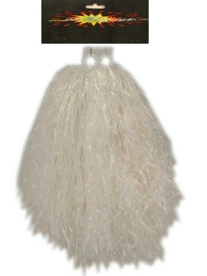 PartyXplosion Pom pom Cheerleader ringgreep wit