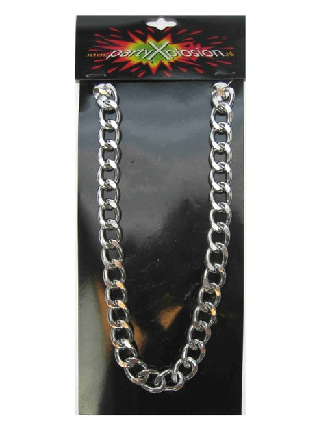 PartyXplosion Pooier ketting zilver