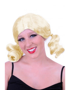 PartyXplosion Pruik Hedwig blond