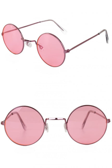 PartyXplosion Roze hippie bril