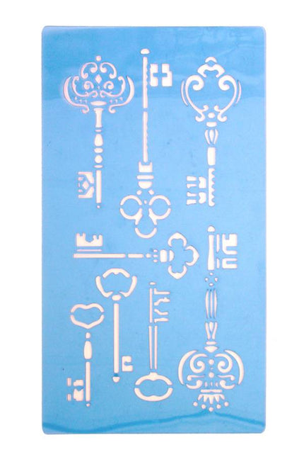 PartyXplosion Sjabloon Steampunk sleutels