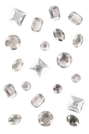 PartyXplosion Stenen groot crystal 200 gram