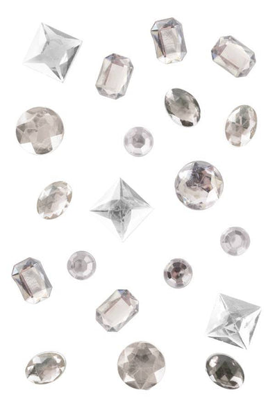 PartyXplosion Stenen groot crystal 200 gram