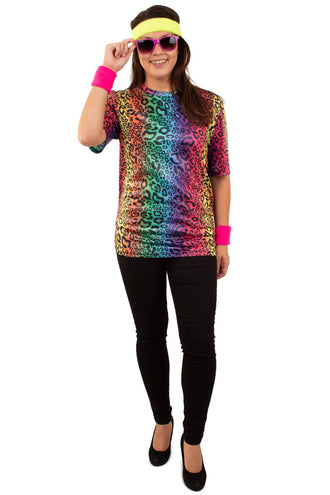 PartyXplosion T-shirt neon panter