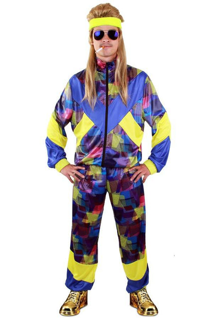 PartyXplosion Trainingspak 80's Pak Kai unisex