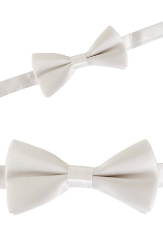 PartyXplosion Vlinderstrik wit Charly Chaplin