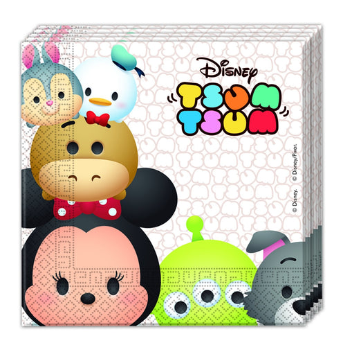 Procos Tsum Tsum  papieren servetten 33x33cm