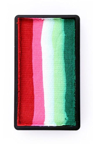 PXP Professional Colours Splitcake rood-roze-wit-lime-groen 28gram