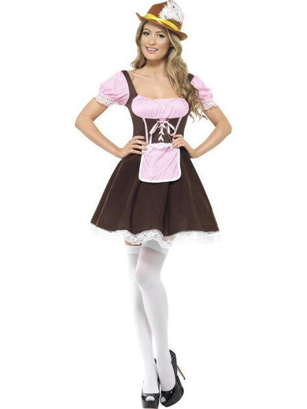 Smiffys Dirndl jurk Vera voor dames