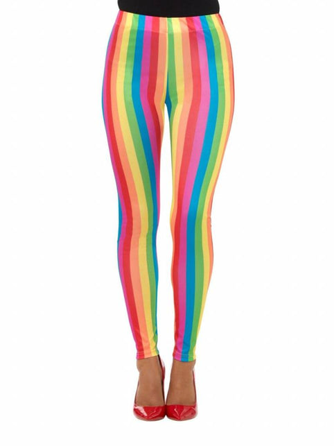 Smiffys Regenboog clown legging