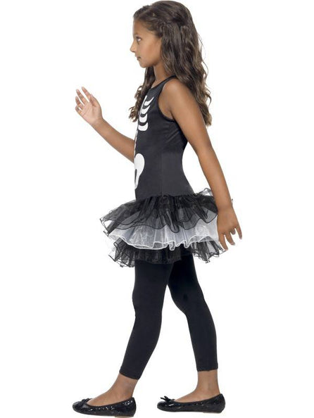 Smiffys Skeleton tutu kostuum meiden