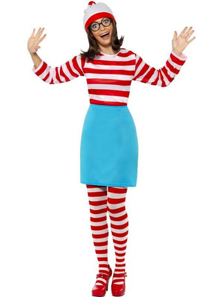 Smiffys Where's Wally? Wenda kostuum dames