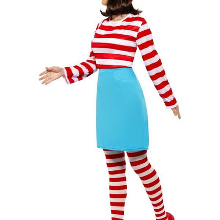 Smiffys Where's Wally? Wenda kostuum dames