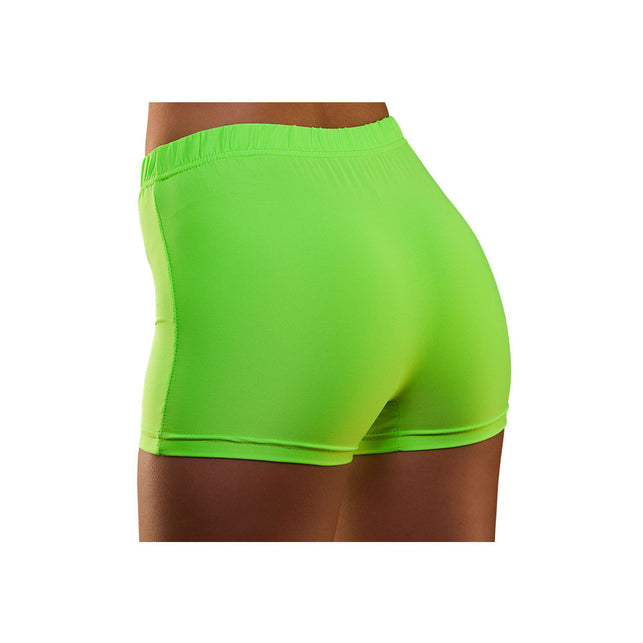 Wicked Costumes 80's Neon groene hot pants