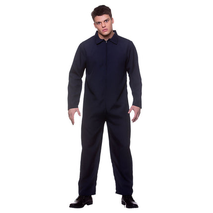 Wicked Costumes Blauwe overall monteur volwassenen
