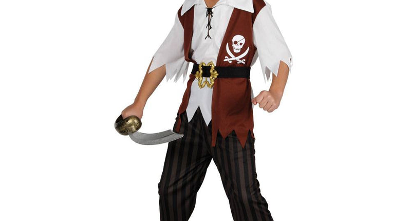 Wicked Costumes Compleet piraten pak kind