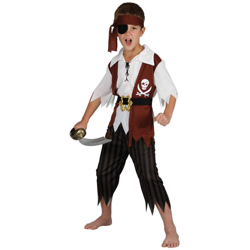 Wicked Costumes Compleet piraten pak kind
