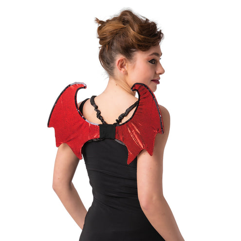 Wicked Costumes Duivel vleugels rood Lili