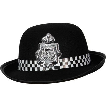 Wicked Costumes Engelse politie hoed
