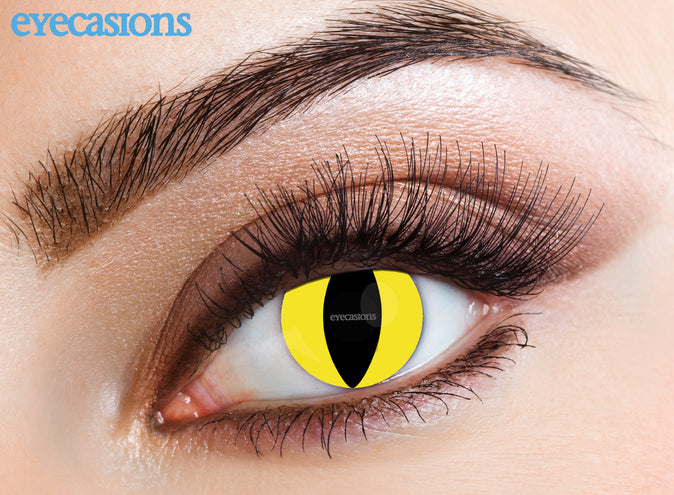 Wicked Costumes Gele kat lenzen