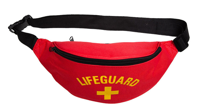 Wicked Costumes Heuptasje lifeguard in rood