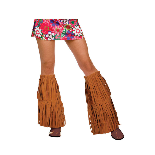 Wicked Costumes Hippie laars covers bruin