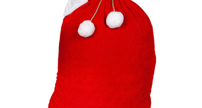 Wicked Costumes Kerstman zak 125X75cm