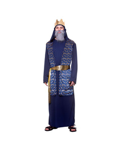 Wicked Costumes Koning Wijsman kostuum in blauw