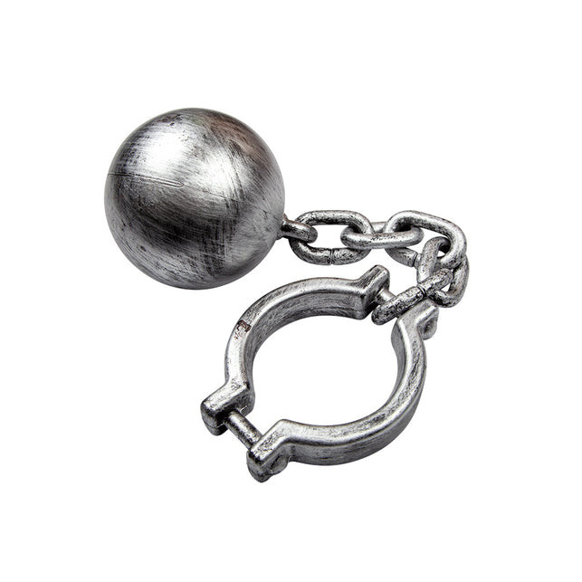 Wicked Costumes Luxe gevangenen ketting met bal