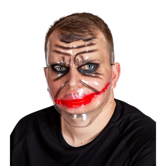 Wicked Costumes Masker Evil Prankster transparant