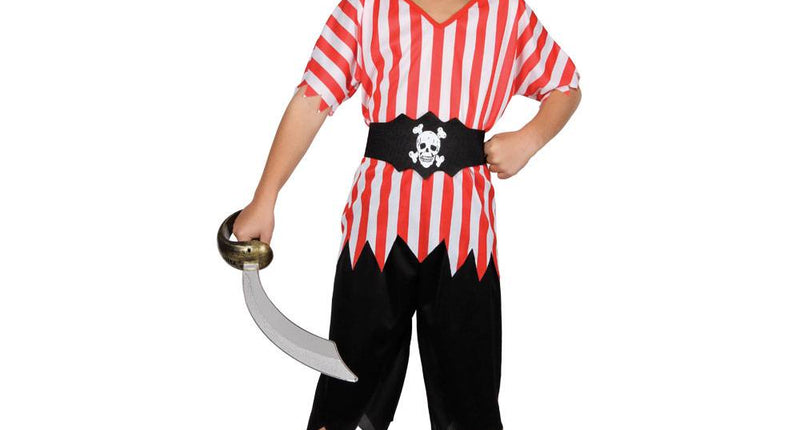 Wicked Costumes Piraat van de zee pak kind