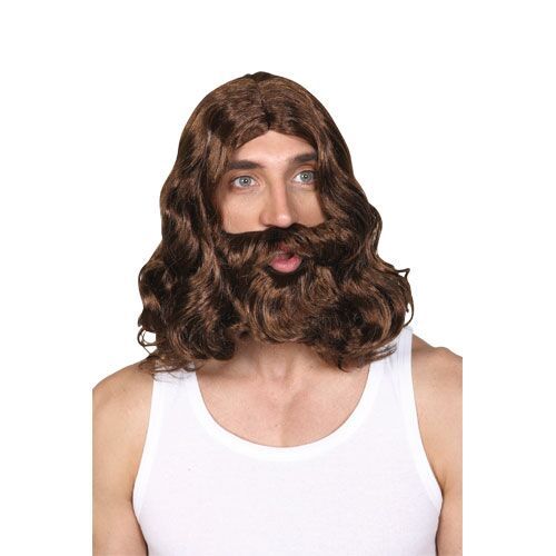 Wicked Costumes Pruik en baard Jezus van Nazareth