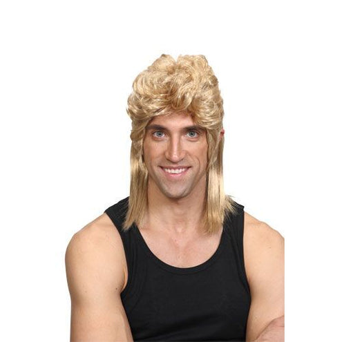 Wicked Costumes Pruik Jens met matje blond