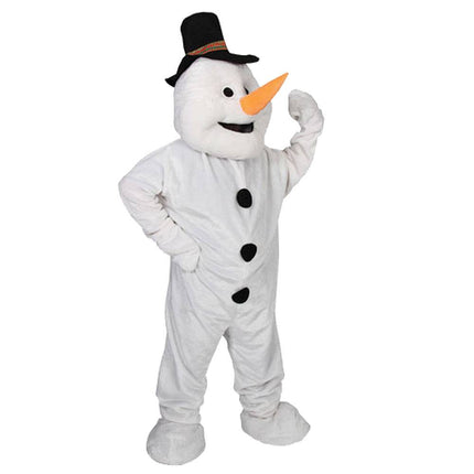 Wicked Costumes Sneeuwpop pak de luxe mascotte