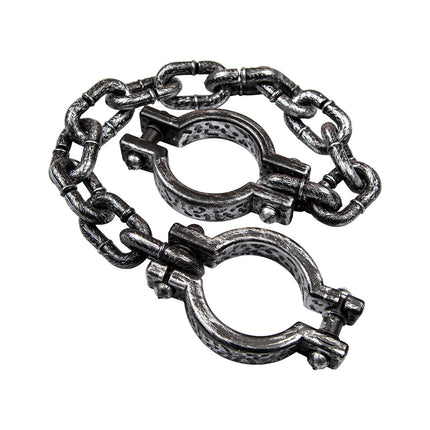 Wicked Costumes Stoere boeien met ketting  82cm