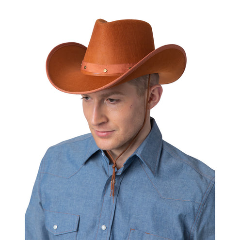 Wicked Costumes Texaanse cowboyhoed bruin