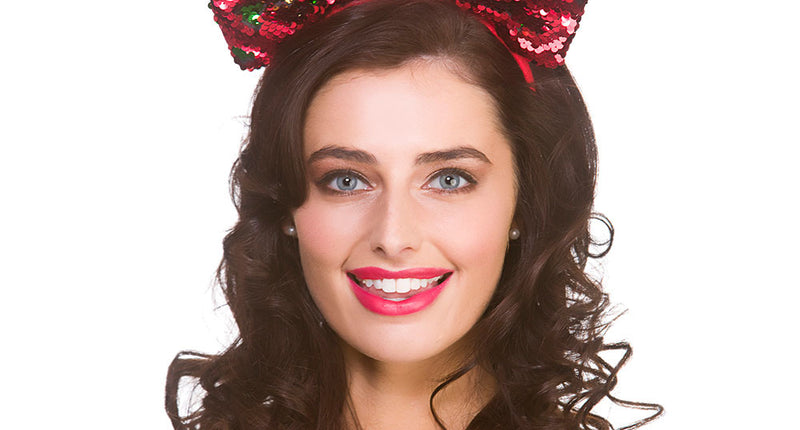 Wicked Costumes Tiara met kerstboom strik
