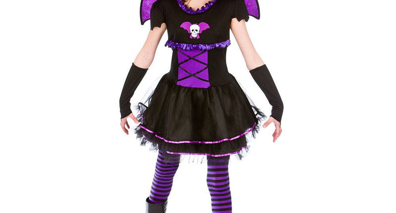 Wicked Costumes Vleermuis pak ballerina kind