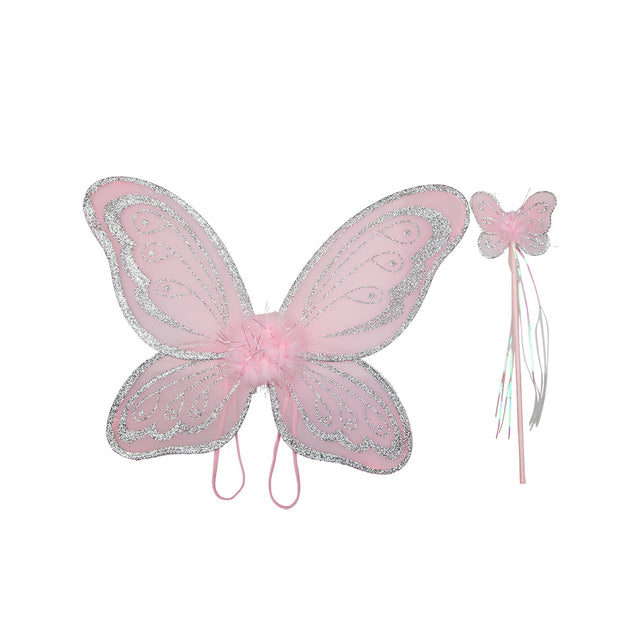 Wicked Costumes Vleugels en staf fee Fay