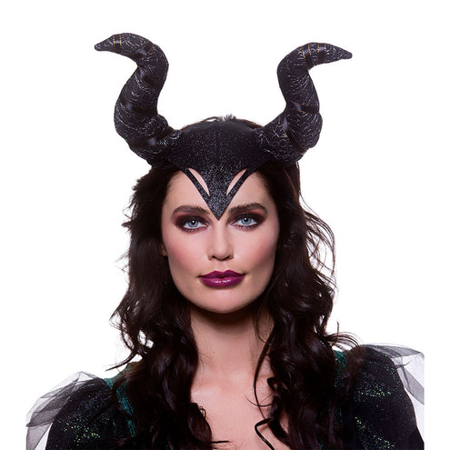 Wicked Costumes Zwarte Gothic hoorntjes