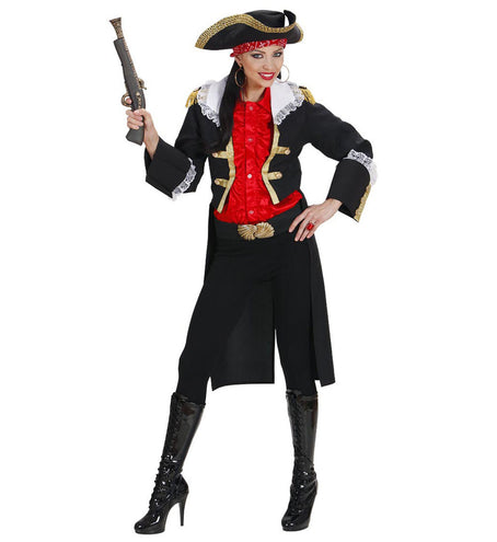 Widmann SRL Piratenjas zwart dames small